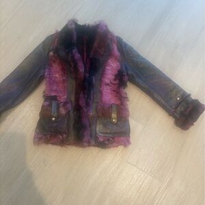 Gorgeous Di Bello Collezione shearling jacket